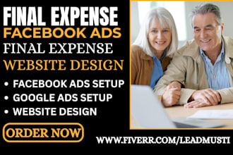 generate funeral service leads final expense website final expense leads via ad