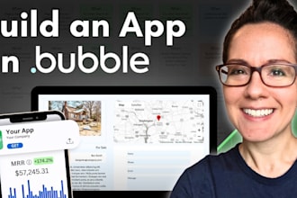 build bubble io saas mvp app bubble website developer, bubble saas mvp developer