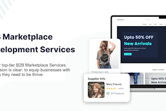 multi seller b2b ecommerce, classified, procurement, rental,pharmacy marketplace