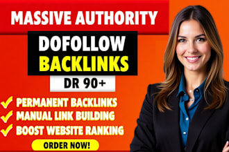 build high authority DR 90 SEO dofollow backlinks white hat link building