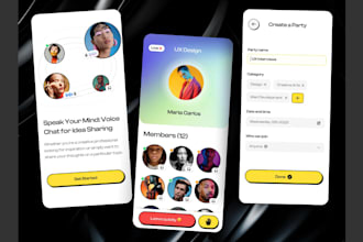 develop social audio app, live group voice chat app audio chat room gifting app