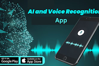 build ai speech recognition app, text to speech app, ai voice command app