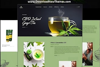 design cdb shopify store hemp dropshipping vape website cannabis store cdb store