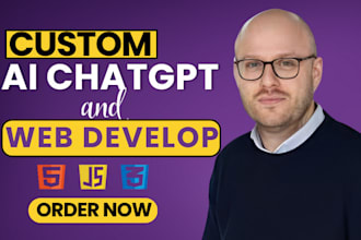 develop ai chatgpt mobile app or website ai saas app ai chatbot ai software