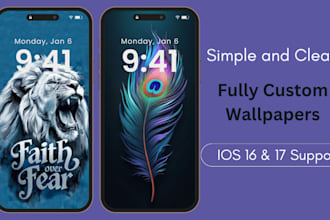 make custom wallpapers for your iphone, mobile phone, desktop or computer