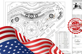 drainage plan, grading plan seal and sign site plan erosion control in autocad