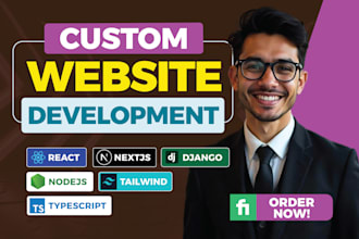 create website development full stack web developer front end backend developer