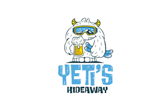 design good looking hideaway resort bar fun logo
