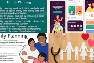 develop ai family planning app that guide, track menstrual cycles, ovulation