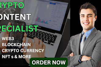 write web3, nft, blockchain, and cryptocurrency articles