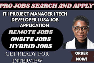 search and apply project manager tech developer and USA job application reverse