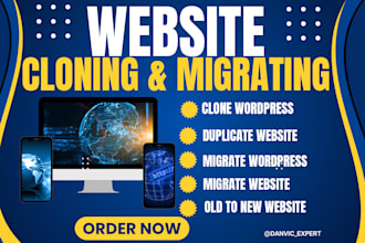 copy clone website, design and redesign shopify website