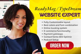 design responsive readymag website typedream or versoly yola website design