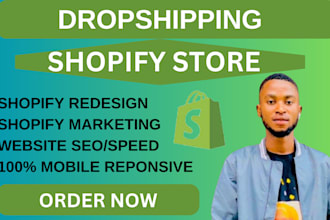 build automated shopify dropshipping store via shein, spocket, and zendrop