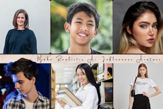 make realistic ai influencer avatars, ad, social media post