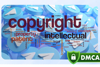 remove telegram channels and groups that illegally share your content