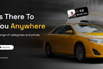 develop taxi booking website limousine website rideshare website car rental web