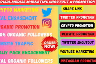 shoutout promote website link to 90m active USA UK, twitter, fb ig, crypto user