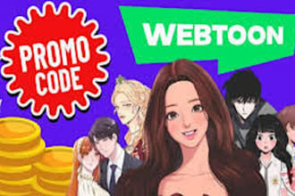do webtoon promotion webcomic tapas to get massive results in 24hrs