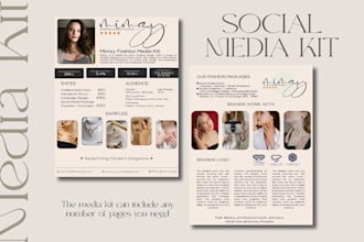 design one sheet, press kit, media kit, epk