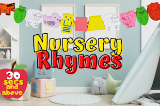 sing produce your kids nursery rhymes, lullaby and jingle in eng, spa
