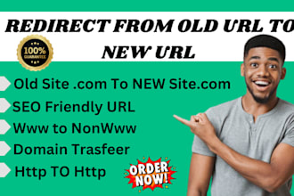 301 redirect to 302 new URL, domain connect, SEO friendly urls, www to nonwww