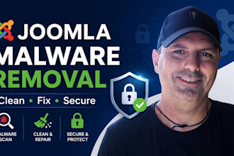 remove malware, fix hacked joomla and secure your website