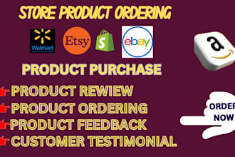 do esty ebay amazon product purchase review and product purchase to boost sales