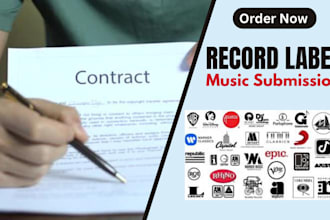 submit your music to top 900 plus active record labels to get signed