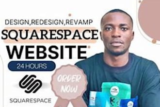 design custom squarespace website creation and expert redesign services