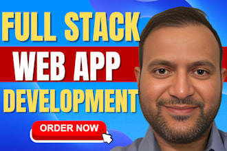 develop a full stack web app with react node next js php python and mongodb
