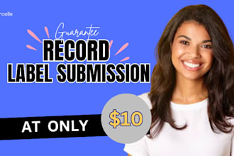 submit your track to top major and independent record labels to get you signed