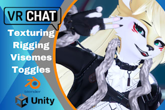 do custom vrchat avatar commission vrc avatar vr character vrchat avatar to vrm