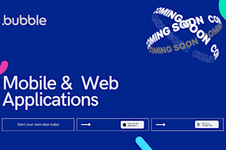 develop bubble io developer bubble io  mvp saas app marketplace weweb expert