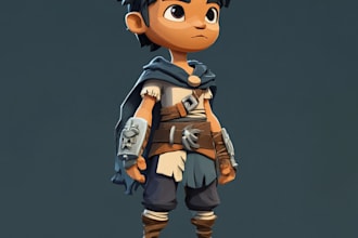 design professional characters for 2d games in unity