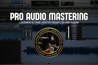 professionally master your song for spotify and streaming