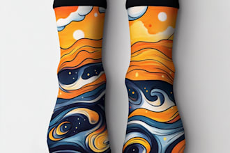 do a unique socks design