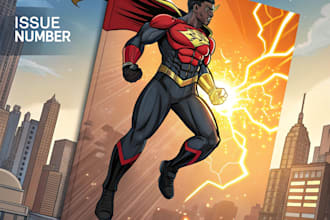 create your dream comic book illustrations