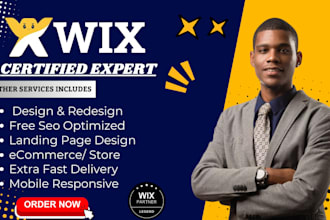 redesign wix website design wix studio, wix interactive website, parallax effect