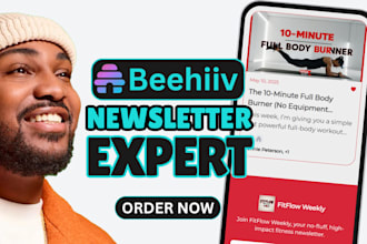 setup beehiiv newsletter, design beehiv landing page create beehiiv website