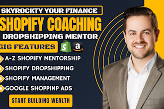 be your ecommerce coach shopify sales mentor va dropshipping manager amazon fba