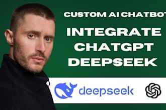 integrate chatgpt, deepseek into your web app, build your website with loveable