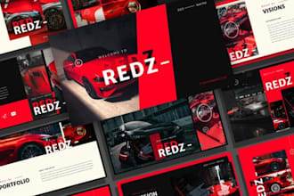 design stunning investor deck, business powerpoint presentation,sponsorship deck