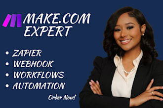 setup fix make com integromat zapier zap api made com automation webhook expert