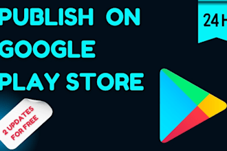 publish app your app on google play store in 24h