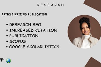write and publish your article peer reviewed google scholar indexed journal wos