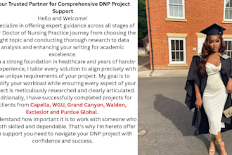 do dnp projects, picot and evidence based projects