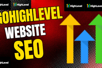 improve your gohighlevel SEO website optimization ghl website, gohighlevel