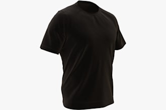 do photo realistic 3d crop top,  t shirt, mock up, sweater, blet, 3d hats