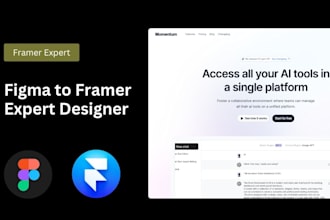 design framer websites figma to framer expert landing pages and integrations